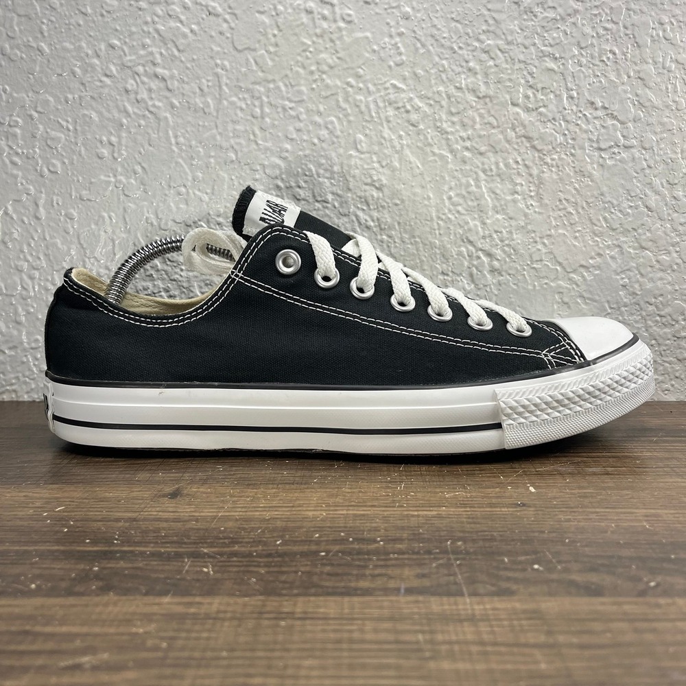 Converse Chuck Taylor All Star Low Black Unisex Shoes - M 9 - W 11